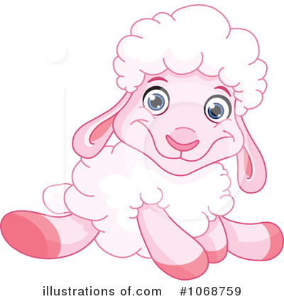 Royalty-Free (RF) Sheep Clipart Illustration by yayayoyo - Stock Sample #1068759