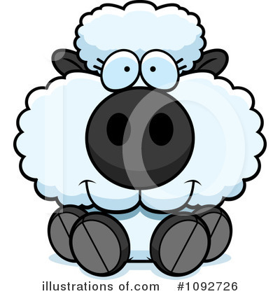 Royalty-Free (RF) Sheep Clipart Illustration by Cory Thoman - Stock Sample #1092726