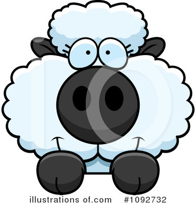 Royalty-Free (RF) Sheep Clipart Illustration by Cory Thoman - Stock Sample #1092732