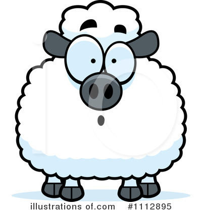 Royalty-Free (RF) Sheep Clipart Illustration by Cory Thoman - Stock Sample #1112895