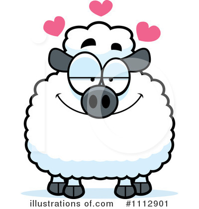 Royalty-Free (RF) Sheep Clipart Illustration by Cory Thoman - Stock Sample #1112901