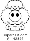 Sheep Clipart #1142896 by Cory Thoman