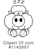 Sheep Clipart #1142897 by Cory Thoman