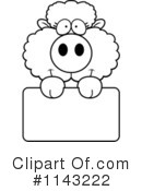 Sheep Clipart #1143222 by Cory Thoman