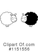 Sheep Clipart #1151556 by Cory Thoman