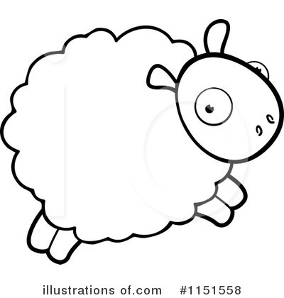 Lamb Clipart #1151558 by Cory Thoman