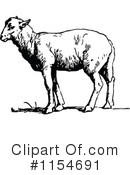 Sheep Clipart #1154691 by Prawny Vintage