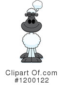 Sheep Clipart #1200122 by Cory Thoman