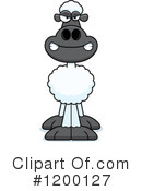 Sheep Clipart #1200127 by Cory Thoman