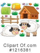 Sheep Clipart #1216381 by visekart