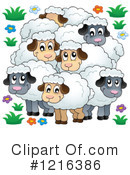 Sheep Clipart #1216386 by visekart