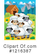 Sheep Clipart #1216387 by visekart