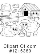 Sheep Clipart #1216389 by visekart