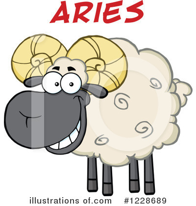 Royalty-Free (RF) Sheep Clipart Illustration by Hit Toon - Stock Sample #1228689
