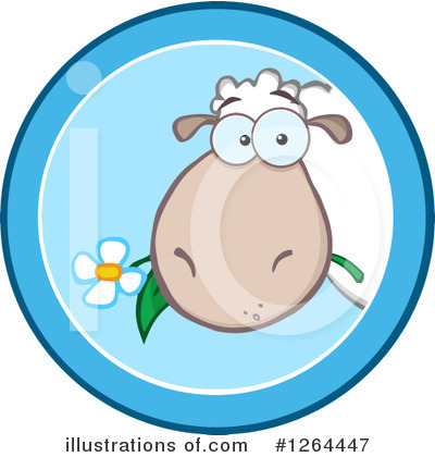 Sheep Clipart #1264447 by Hit Toon