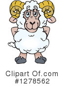 Sheep Clipart #1278562 by Dennis Holmes Designs