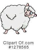 Sheep Clipart #1278565 by Dennis Holmes Designs