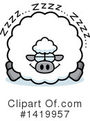 Sheep Clipart #1419957 by Cory Thoman
