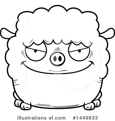Royalty-Free (RF) Sheep Clipart Illustration by Cory Thoman - Stock Sample #1449633