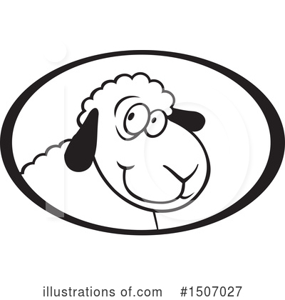 Royalty-Free (RF) Sheep Clipart Illustration by Johnny Sajem - Stock Sample #1507027