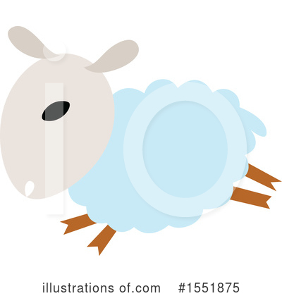 Sheep Clipart #1551875 by Cherie Reve