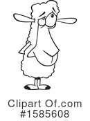 Sheep Clipart #1585608 by toonaday