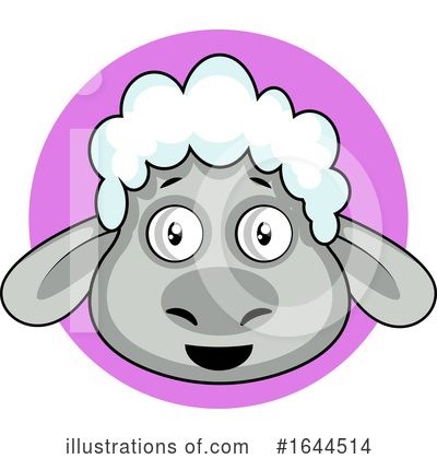 Royalty-Free (RF) Sheep Clipart Illustration by Morphart Creations - Stock Sample #1644514