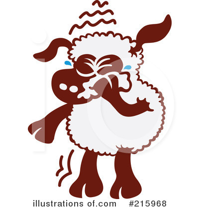 Royalty-Free (RF) Sheep Clipart Illustration by Zooco - Stock Sample #215968