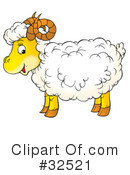 Sheep Clipart #32521 by Alex Bannykh