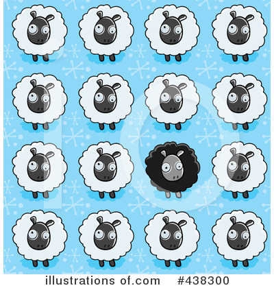 Royalty-Free (RF) Sheep Clipart Illustration by Cory Thoman - Stock Sample #438300