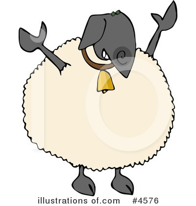 Black Sheep Clipart #4576 by djart