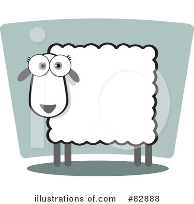 Sheep Clipart #82888 by Qiun
