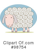 Sheep Clipart #98754 by Qiun