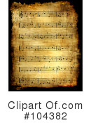 Sheet Music Clipart #104382 by BNP Design Studio