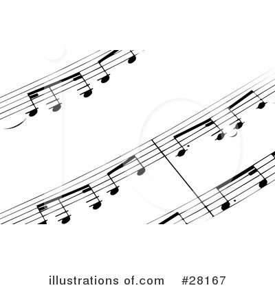 Sheet Music Clipart #28167 by KJ Pargeter