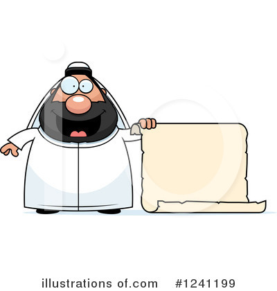 Royalty-Free (RF) Sheikh Clipart Illustration by Cory Thoman - Stock Sample #1241199