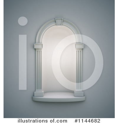 Royalty-Free (RF) Shelf Clipart Illustration by Mopic - Stock Sample #1144682