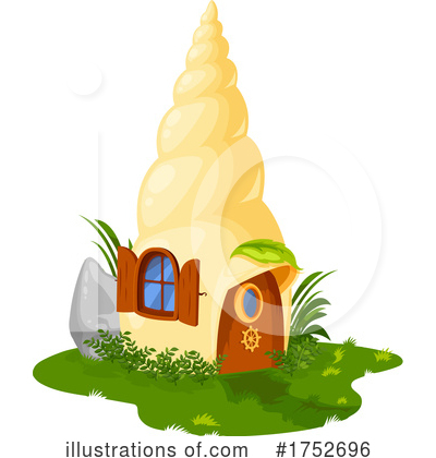 Royalty-Free (RF) Shell Clipart Illustration by Vector Tradition SM - Stock Sample #1752696