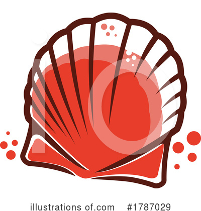 Shells Clipart #1787029 by Vector Tradition SM