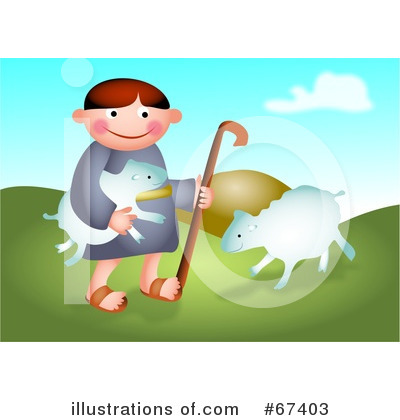 Royalty-Free (RF) Shepherd Clipart Illustration by Prawny - Stock Sample #67403