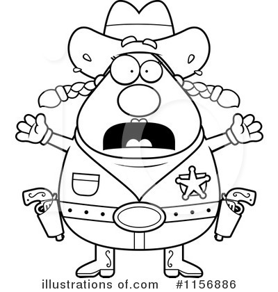 Royalty-Free (RF) Sheriff Clipart Illustration by Cory Thoman - Stock Sample #1156886