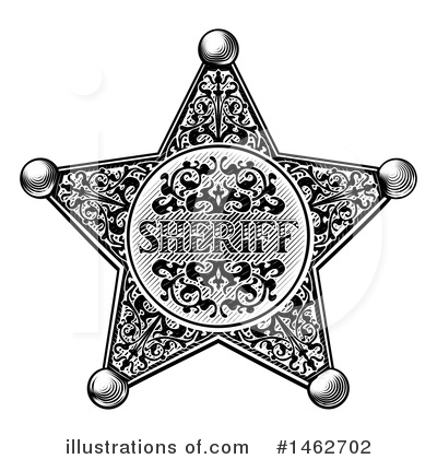 Royalty-Free (RF) Sheriff Clipart Illustration by AtStockIllustration - Stock Sample #1462702