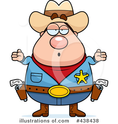 Royalty-Free (RF) Sheriff Clipart Illustration by Cory Thoman - Stock Sample #438438