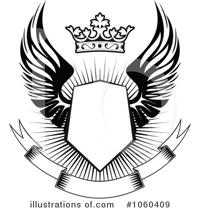 Royalty-Free (RF) Shield Clipart Illustration by Vector Tradition SM - Stock Sample #1060409
