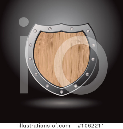 Royalty-Free (RF) Shield Clipart Illustration by michaeltravers - Stock Sample #1062211