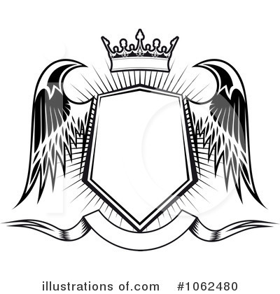 Royalty-Free (RF) Shield Clipart Illustration by Vector Tradition SM - Stock Sample #1062480