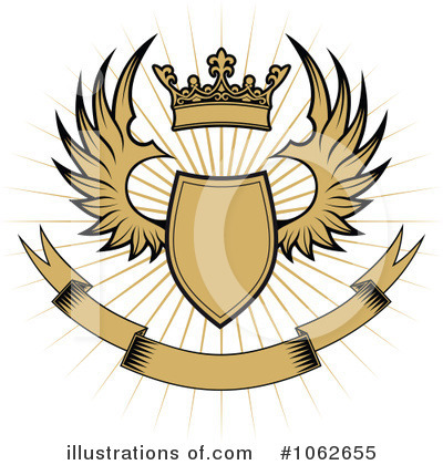 Royalty-Free (RF) Shield Clipart Illustration by Vector Tradition SM - Stock Sample #1062655
