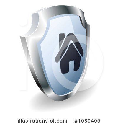 Royalty-Free (RF) Shield Clipart Illustration by AtStockIllustration - Stock Sample #1080405