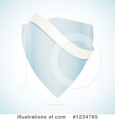 Royalty-Free (RF) Shield Clipart Illustration by elaineitalia - Stock Sample #1234765