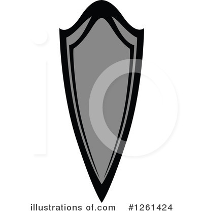 Royalty-Free (RF) Shield Clipart Illustration by Chromaco - Stock Sample #1261424